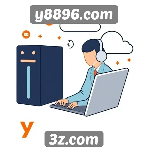 Sistema de suporte ao cliente em y8896.com