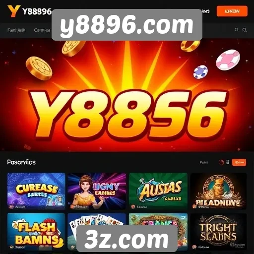Análise das opções de jogos disponíveis no y8896.com