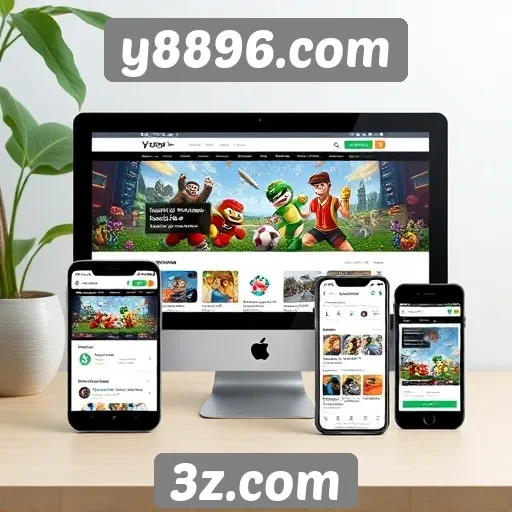 Experiência de usuário no y8896.com em diferentes dispositivos