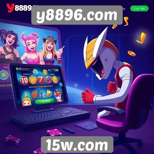 Análise da popularidade do site de jogos y8896.com